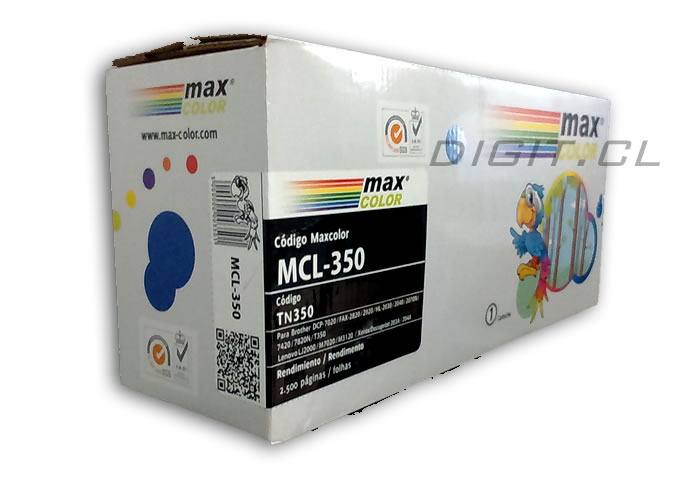 TONER TN-350 BROTHER COMPATIBLE 